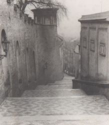 Nové zámecké schody, 30. léta 20. století