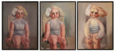 Portrét, triptych, 1953