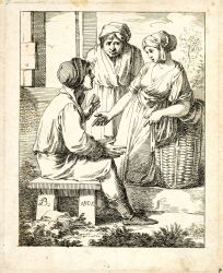 Muž a dvě ženy, 1805