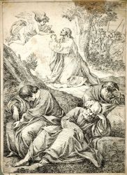 Ježíš v zahradě Getsemanské, 1803