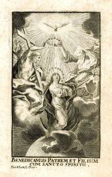 Benedicamus Patrem et Filium cum Sancto Spiritu, okolo r. 1750
