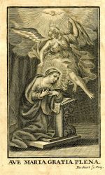 Ave Maria Gratia Plena, okolo r. 1750