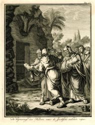 Tradiční židovský pohřeb muže, 1728