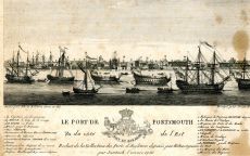 Le port de Portsmouth, 1788
