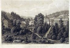 Johannesbad gegen West, cca 1853