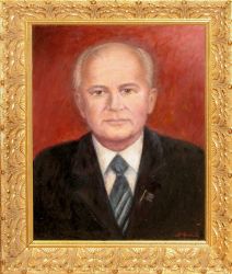 Portrét Gorbačova
